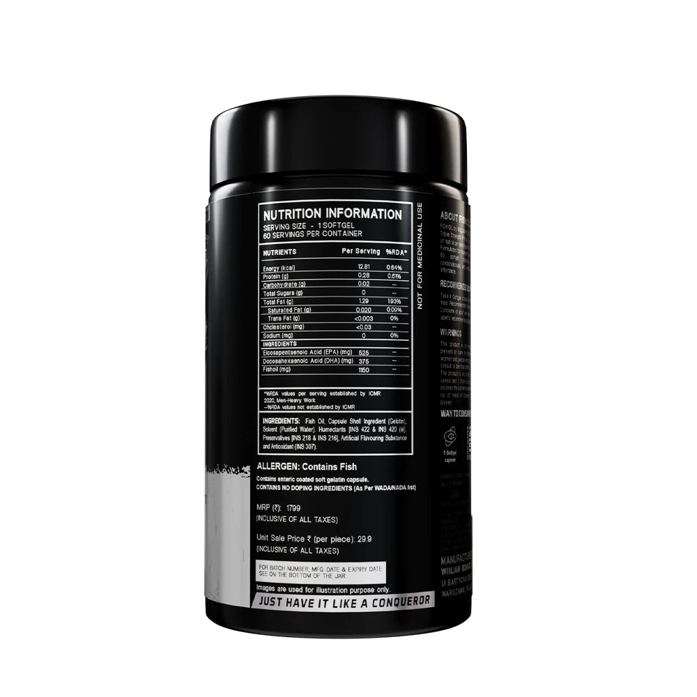 William_Bonac_Fish_Oil_Nutritional_Information