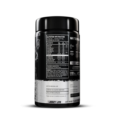 William_Bonac_Pump_Trix_30_Servings_Back