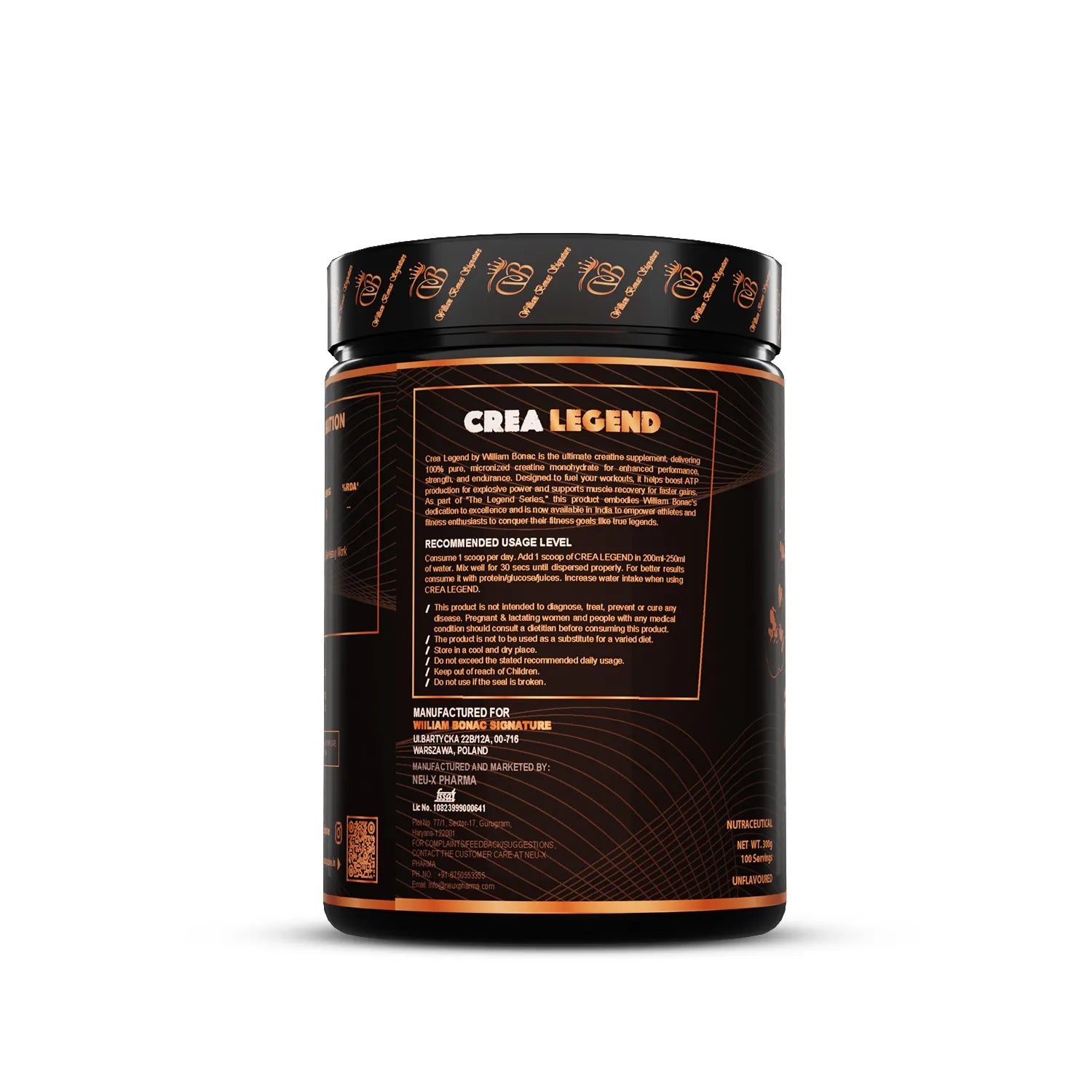 William Bonac Signature Crea Legend
