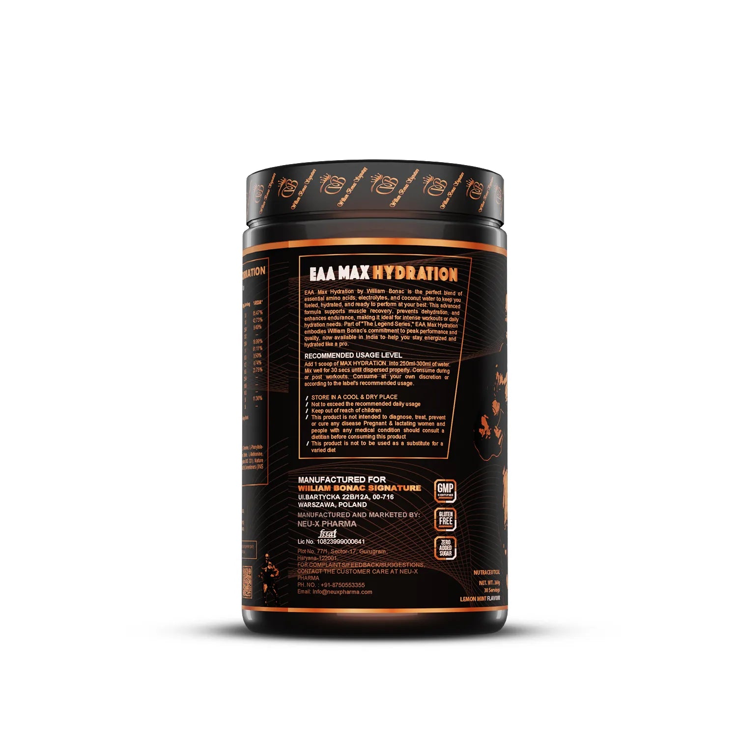 William Bonac Signature EAA Max Hydration